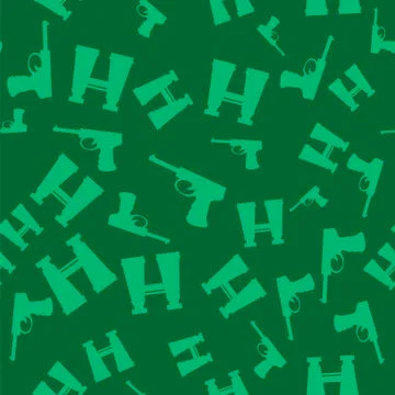 Weapon Seamless Pattern. Pistols and Binoculars Stock Illustration