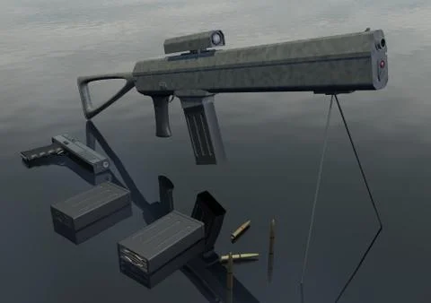 Weapon set picture 1 Stock Illustration