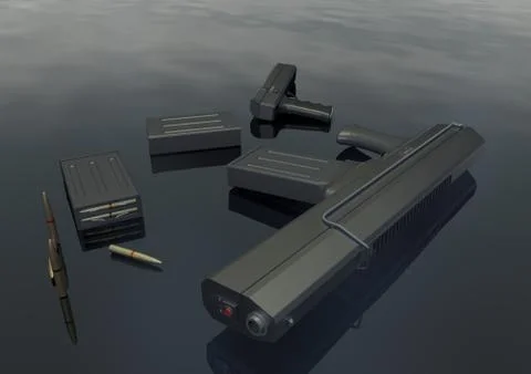 Weapon set picture 2 Stock Illustration