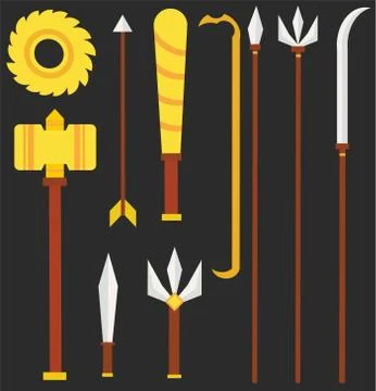 Weapon Tossakan Stock Illustration