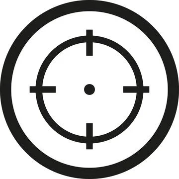 Weapon training icon sign. Illustrazione stock