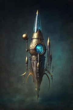 Weapon of warning Stock Illustration