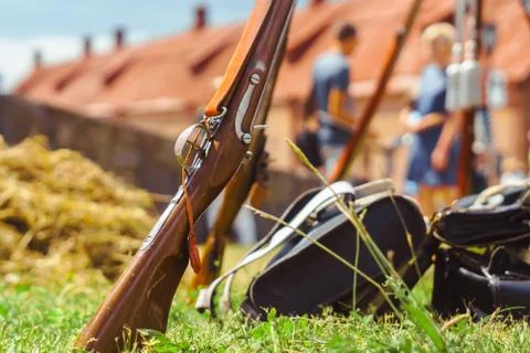 Weapons of the 18th century Stock Photos