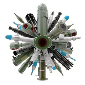 Weapons Stock Illustration