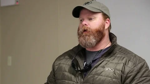 Weapons/Tactics Instructor Lectures Students Stock Footage 70561871