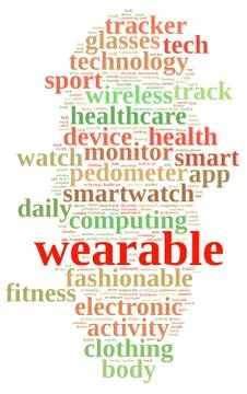 Wearable. Stock Illustration