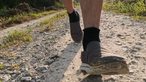 Wearing exercise sneaker Stock Footage 340484400