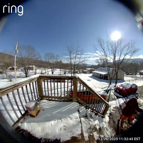 Wearing Slides on Ice Gone Wrong, Salem, Virginia, USA - 06 Dec 2025 Stock Footage 323244182