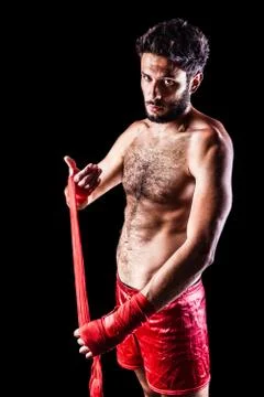 Wearing wraps Stock Photos