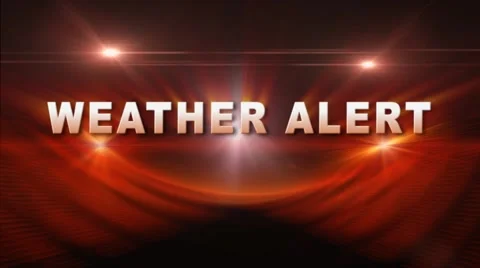 WEATHER ALERT Transition Stock Footage 943399