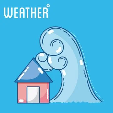 Weather and forecast Stock Illustration