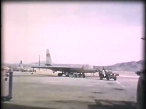 Weather causes problems for the Angel reconnaissance plane, at Watertown, in Stock Footage 74934915