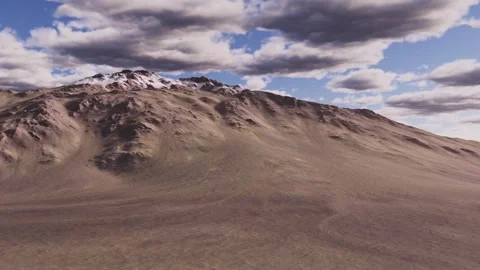 Weather Changes in the Plateau Mountains Video stock 323060155