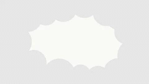 Weather cloud icon loop Animation video transparent background with alpha c.. Stock Footage 236677481