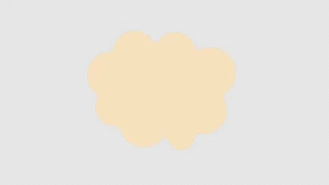 Weather cloud icon loop Animation video transparent background with alpha c.. Stock Footage 236677516