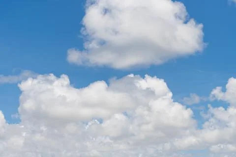 Weather cloudscape. Sky filled with cloud. Overcast scene. Cloudy sky view Fotos de archivo