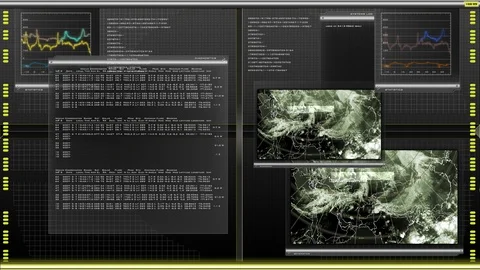 Weather DATA1 Stock Footage 94688955