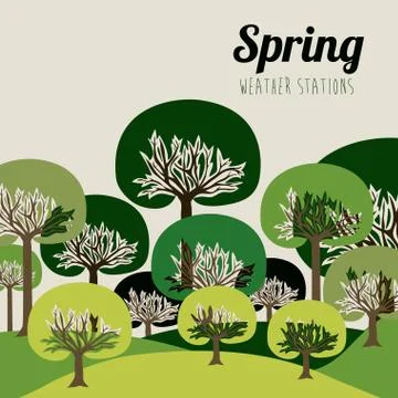Weather design over beige background vector illustration Stock Illustration