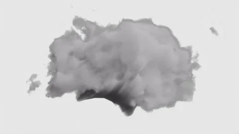 Weather Effect. Day Cloud and Thunder. Seamless loop. Stock Footage 205181541