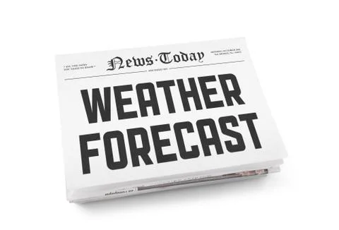 Weather forecast Stock Illustration