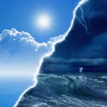 Weather forecast Stock Photos