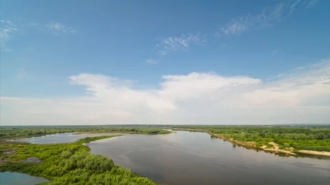 Weather front coming timelapse view. Stock Footage 108526357