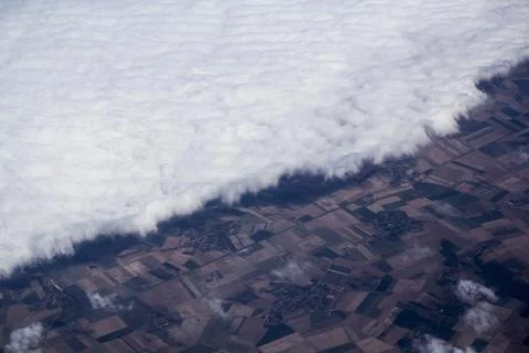 Weather front Foto stock