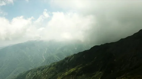 Weather in Hakuba  Stock Footage 66751311