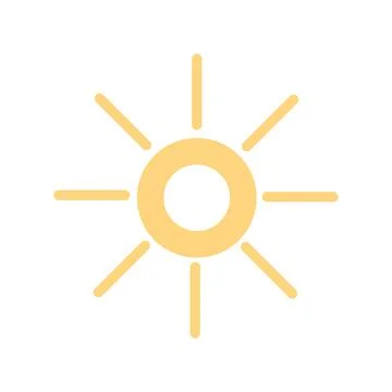 Weather Icon Conceptual Vector Design Illustration Stock Illustration