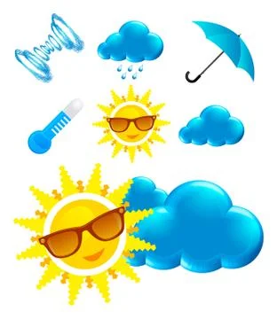 Weather icon Stock Illustration