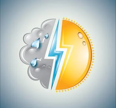 Weather icon Stock Illustration