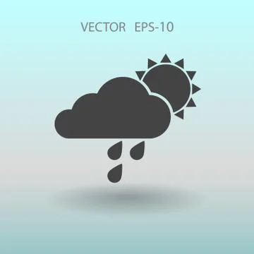 Weather icon. vector illustration Stock Illustration