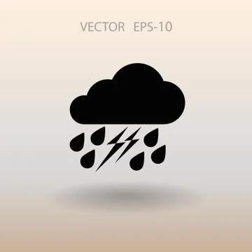 Weather icon. vector illustration Stock Illustration