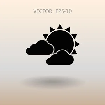 Weather icon. vector illustration Stock Illustration