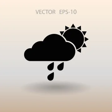 Weather icon. vector illustration Stock Illustration