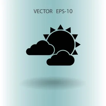 Weather icon. vector illustration Stock Illustration