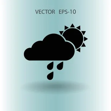 Weather icon. vector illustration Stock Illustration