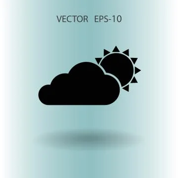 Weather icon. vector illustration Stock Illustration