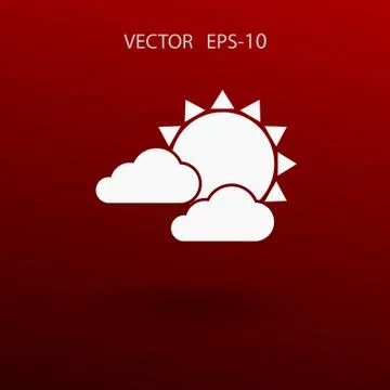Weather icon. vector illustration Stock Illustration