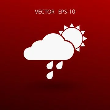 Weather icon. vector illustration Stock Illustration