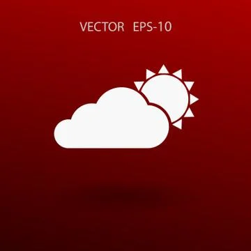 Weather icon. vector illustration Stock Illustration