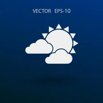 Weather icon. vector illustration Stock Illustration