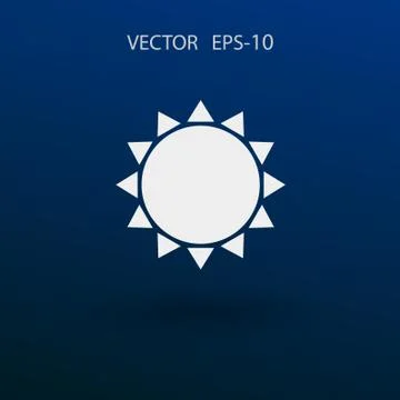 Weather icon. vector illustration Stock Illustration