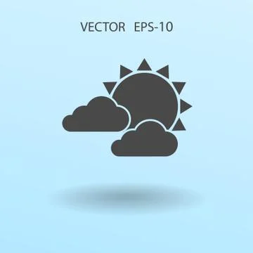 Weather icon. vector illustration Stock Illustration