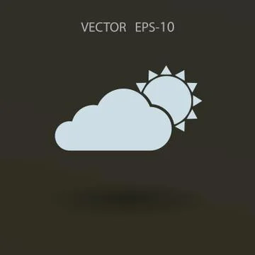 Weather icon. vector illustration Stock Illustration