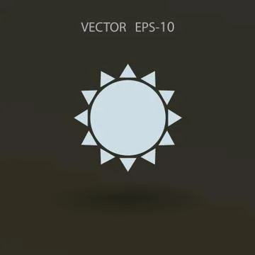 Weather icon. vector illustration Illustrazione stock