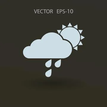 Weather icon. vector illustration Stock Illustration