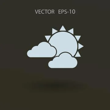 Weather icon. vector illustration Stock Illustration