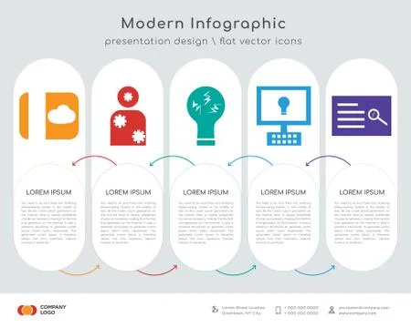 Weather infographics design Stock Illustration
