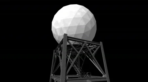 Weather Radar Tower Видео 735973